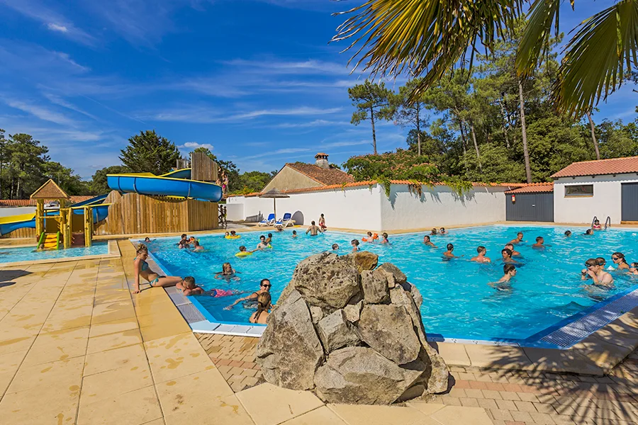 camping des dunes avec piscine chauffee